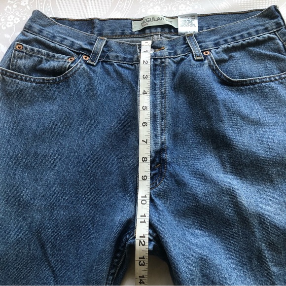 Levi’s 505 Men’s Size W36/L30 Blue Jeans Denim Pants Regular-Fit Casual Trousers - Picture 7 of 14